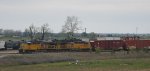 UP 7142-UP 6409-UP 5565-BNSF 7795-UP 7521
